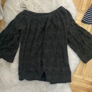 off the shoulder quarter sleeve